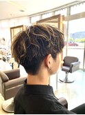 刈り上げマッシュスタイル