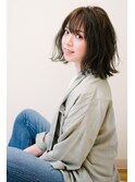 外ハネショートボブ
