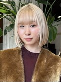 ミルクティーブロンド ケアブリーチ 銀座