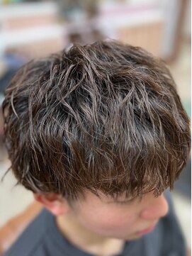 アポロカットステージ 相模大野店 アップバング/ツーブロックマッシュ<理容室>[メンズ/相模大野]