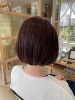 アドラーブル 長岡リップス旭岡店(adorable) 20代30代40代ナチュラルボブピンクバイオレット