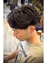 シークレットミラーズ(SECRET MIRRORS) ニュアンスパーマ×韓国センターパート