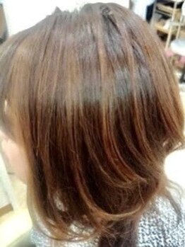 カットサロン グローリー(cut salon GLORY)の写真/【中の島駅からすぐ】白髪が気になり始めた方にもオススメ！ ファッションカラーのような色と質感に♪