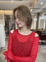 アンス 大阪梅田(ANs.)&nbsp;20代30代大人可愛い★小顔ボブ丸みショートウルフカット