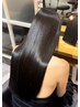 【平日】カット+縮毛矯正+サイエンスアクア(酸性ストレート+￥2000)