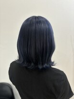 ラビス クローバー(Lovis clover)&nbsp;前髪カタログ　アンブレラカラー　こなれミディ