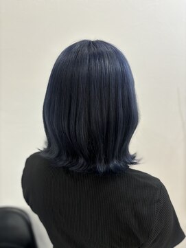 ラビス クローバー(Lovis clover) 前髪カタログ アンブレラカラー こなれミディ