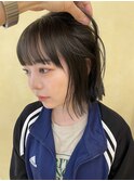 レイヤーカット/透明感カラー/ボブ