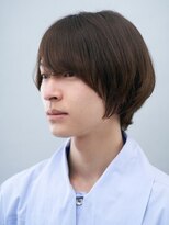 ガリカ 横浜(Gallica) メンズブラウンカラー/メンズミディアムヘア