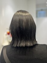 ウル 表参道(HOULe)&nbsp;アッシュ髪質改善ボブ顔まわりレイヤー20代30代40代[表参道]