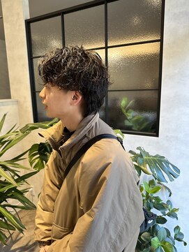 オンドバイサク(ondo by Saku) メンズ/ニュアンスパーマ/フェザーパーマ/20代