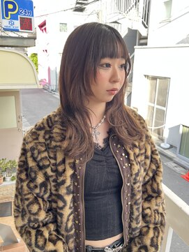 ヘアー アレス(hair ales) ウルフエクステ レイヤーエクステ ミディアムウルフ