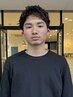 6月平日限定クーポン【村斎指名限定】メンズカット＋パーマ　￥9,900