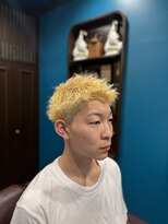 ヒロギンザ 仙台名掛丁店(HIRO GINZA) 仙台　ハイトーンスパイキーショート　バーバー