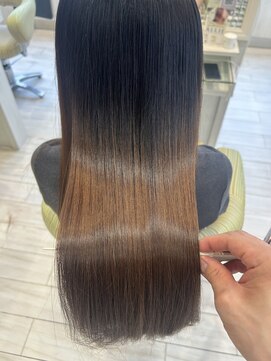 ビス ヘア アンド ビューティー 西新井店(Vis Hair＆Beauty) 20代30代40代髪質改善トリートメント艶感ストレート透明感ロング