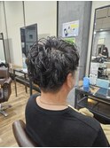スパイラルパーマ