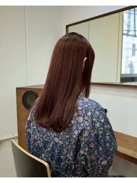 アナンダ(ananda) ピンクカラー×柔らかロングヘア