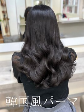 エース 梅田(ace) コテ巻き風パーマ /韓国風パーマ/デジタルパーマ/レイヤーカット