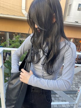 ミント(mint) オシャレな暗髪アッシュグレー！透け感、赤み除去！