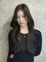 リンクエン(Link enn)&nbsp;【韓国くびれレイヤー】黒髪/グレージュ/髪質改善/トレンド