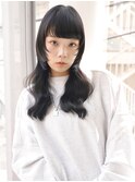 オン眉/シャギーカット/顔周りカット/ウルフレイヤー/新百合ヶ丘