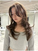 海外レイヤー×ヘーゼルベージュ