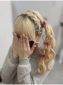 ハートサイドテール☆