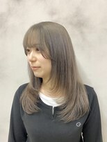 エルフレームバイワンラヴェスト(L'FLAME by one Lovest)&nbsp;レイヤーカット/グレージュカラー/長野駅前L'FLAME