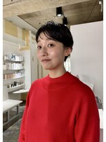 バロウ(BURROW)&nbsp;ショート　ボブ　髪質改善　パーマ キハラシンゴ１