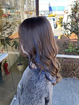 ブランシェ 高蔵寺店(BRANCHE) ★大人気★インナーカラーブルー【北川】