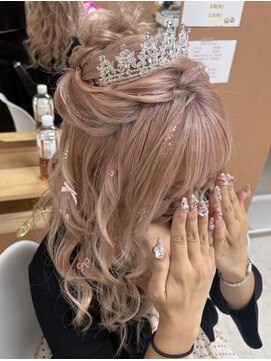 ミロワール(miroir) バースデーヘアセット