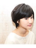 ショートボブ