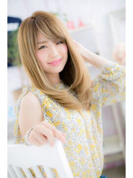 ミック 日暮里店(miq) グラデカラーの色っぽロング【miq 日暮里】