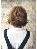 【unopulir小林】コテなしリアルパーマ×切りっぱなしボブ