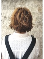 ウノプリール 京橋店(uno pulir) 【unopulir小林】コテなしリアルパーマ×切りっぱなしボブ