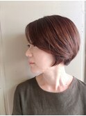 クールにナチュラルショートボブ