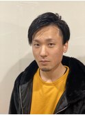 ツーブロックショート