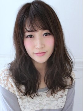 アグ ヘアー サイン 榴岡店(Agu hair sign) 《Agu hair》Aライン甘めラフウェーブ