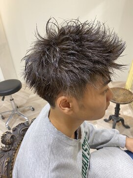 エル(EL by green) 【EL-YUki】アップバング×ショートレイヤー×ツーブロック