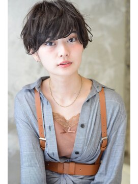 ロイジー(roijir) 【roijir 表参道】束感ショート×くすみグレー