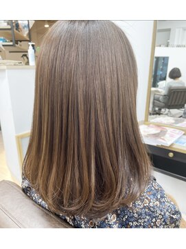 ヘアーデザイン キレイ(HAIR DESIGN Kirei) 【宇都宮　Kirei　野路】透明感ブラウンカラー