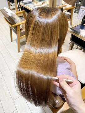 プラグ バイ ネオリーブ(plug by neolive) 大人ガーリー/チョコレート×髪質改善 [髪質改善/縮毛矯正韓国MI