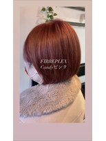 フレイバー オブ ヘアー(FLAVOR OF HAIR) FIBREPLEXケアブリーチ×キャンディピンク