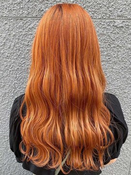 バブー バイ ビューティービースト アカデミー 熊本店(ba-boo) ブリーチオンカ ラー/アプリコッ トオレンジ