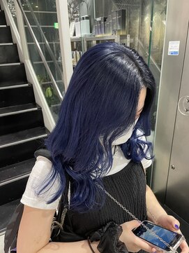 シェリ ヘアデザイン(CHERIE hair design) cobalt blue
