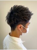 20代30代40代メンズアップバング清潔感爽やかビジカジ