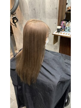 ラフ(LAFF) #黒髪#ボブルフ#ネビージュ#小顔#ワンレン