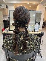 ヤーン(yaan) ヘアアレンジ