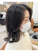 レイヤーくびれヘア