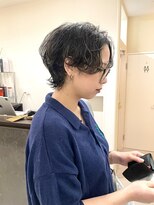 ノブレス(NOBLESSE)&nbsp;ショートウルフ/パーマ/ハイライト